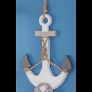 Nautical Beach Boat Anchor Wall Decor